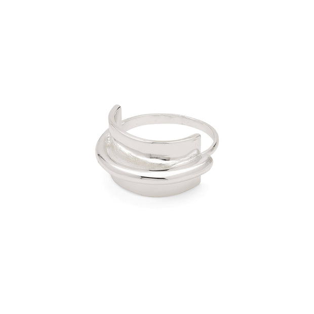 Pilgrim - Ring Adjustable Aya_Pl Silver Plated