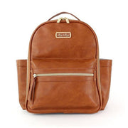 Itzy Ritzy Mini Backpack Diaper Bag - Cognac