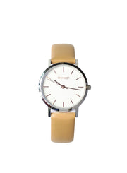 PiperWest - Mini Duo Minimalist 32mm in Silver and Rose Gold and Bone