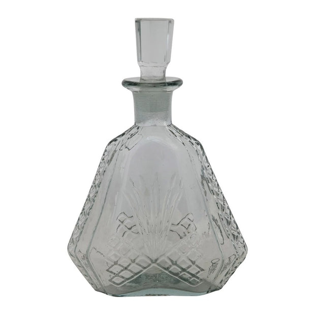 Creative Co-Op 32oz Etched Glass Decanter