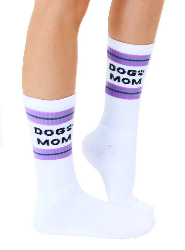 Living Royal Classic Crew Sock - Dog Mom