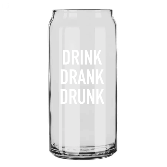 Classy Cards Drink Drank Drunk Can Glass