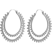 Pilgrim - Earrings Silver Joy Hoops