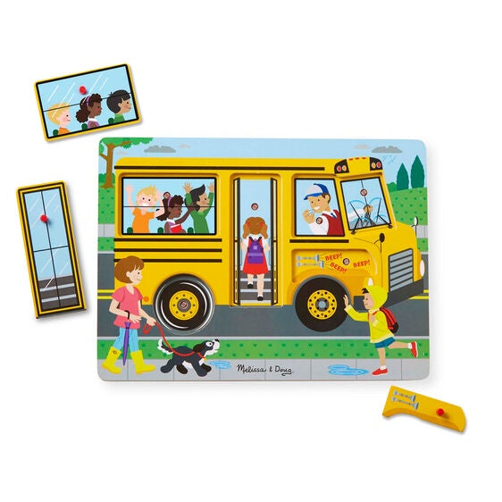 Melissa and Doug Wheels on the Bus Sound Puzzle