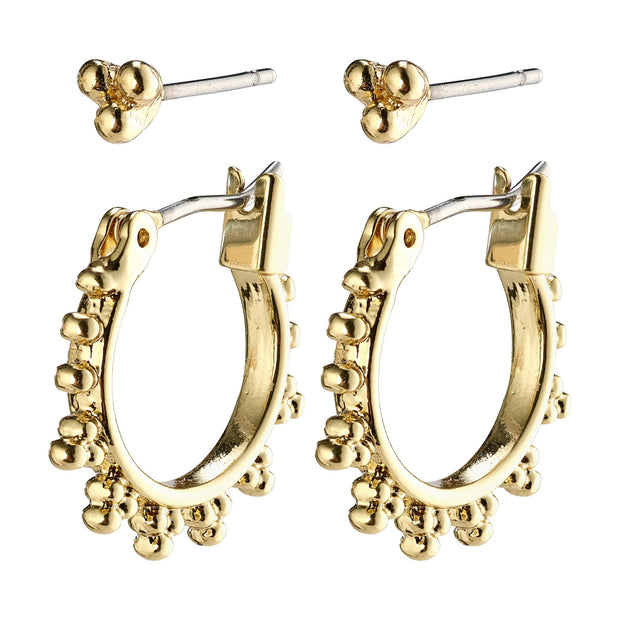 Pilgrim - Earrings Kate Gold Plated