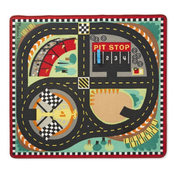 Melissa and Doug Race Track Rug