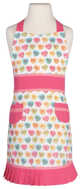 Now Designs Apron Kids Sally Sweet Hearts