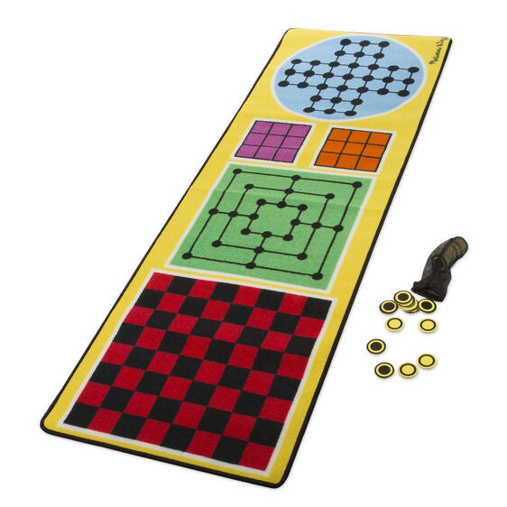 Melissa and Doug Game Rug 4-in1
