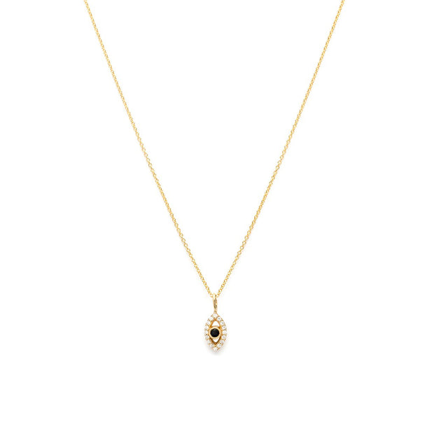 Leah Alexandra - Evil Eye Necklace Sapphire