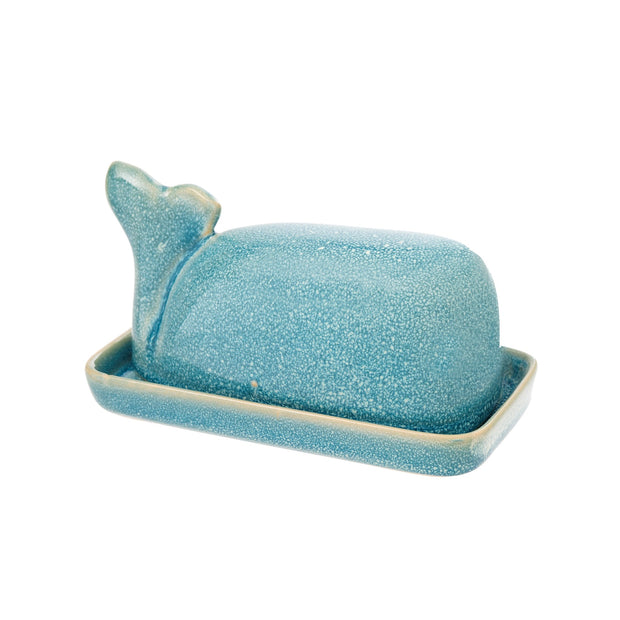 Indaba - Wild Whale Butter Dish Turqoise