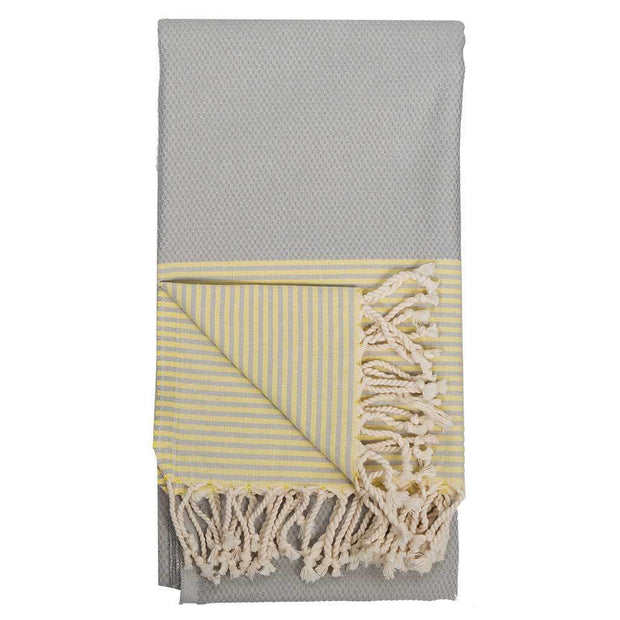 Pokoloko - Body Towel - Patek Grey /Yellow