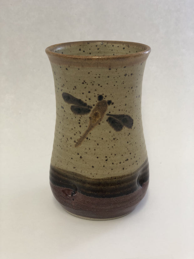 Crimmins Pottery - Beer Glass Dragonfly Collection