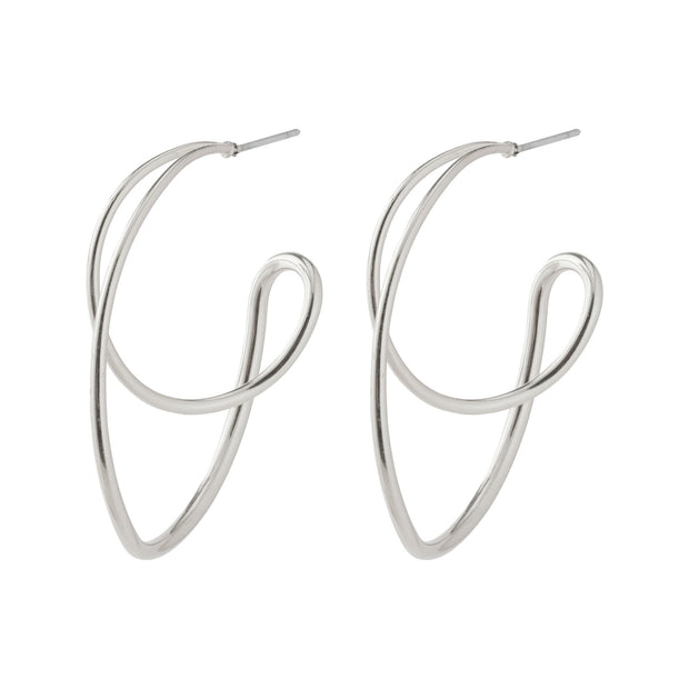 Pilgrim - Earrings Miller Silver Plated
