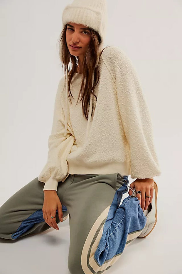 Free People - Found My Friend Pullover in Cream