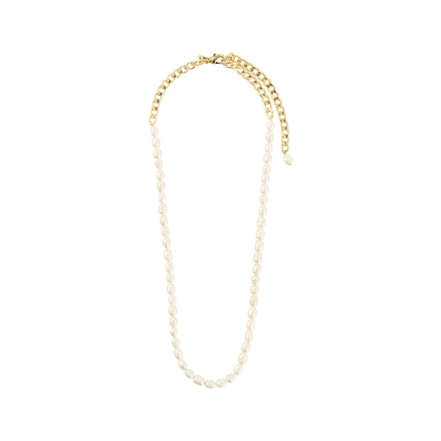 Pilgrim - Jola Pearl Necklace in Gold