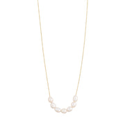Pilgrim - Chloe Necklace Gold Plated Freshwater Pearl