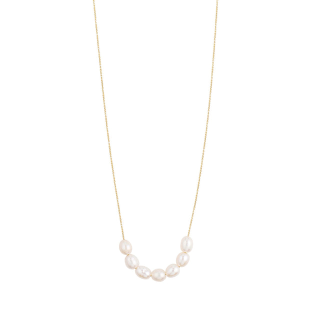 Pilgrim - Chloe Necklace Gold Plated Freshwater Pearl