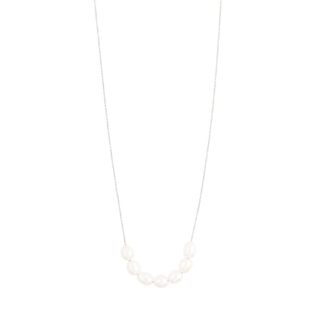 Pilgrim - Chloe Necklace Silver Plated Freshwater Pearl