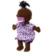 The Manhattan Toy Company Wee Baby Stella Brown with Black Hair
