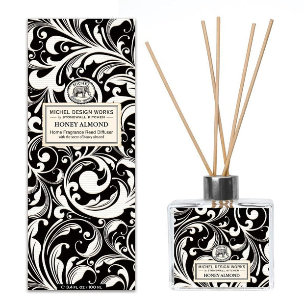 Michel Design - Honey Almond Fragrance Reed Diffuser