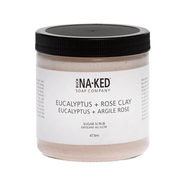 Buck Naked - Eucalyptus + Rose Clay Sugar Scrub