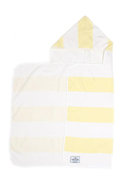 Tofino Towel - The Reel Kids Hooded Towel Lemon