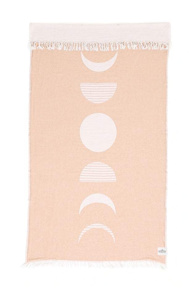 Tofino Towel - The Moon Phase Series Towel Mustard