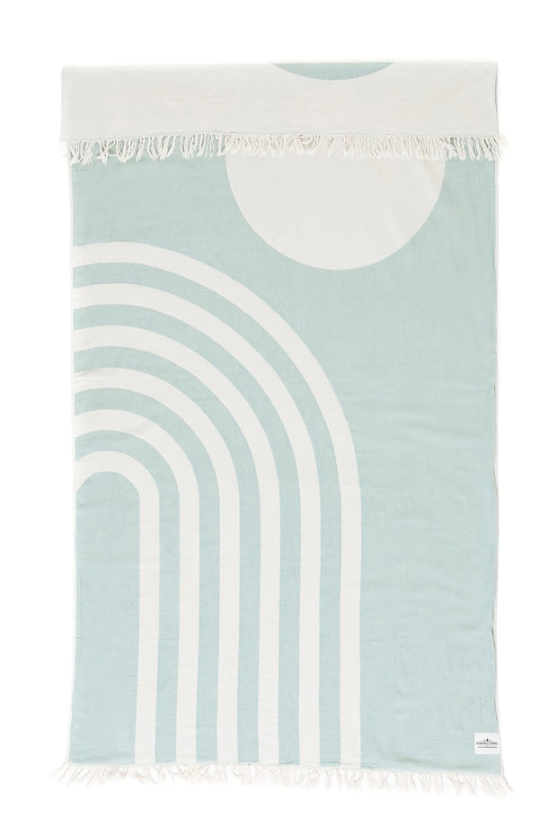 Tofino Towel - The Retro Curve Towel Sage
