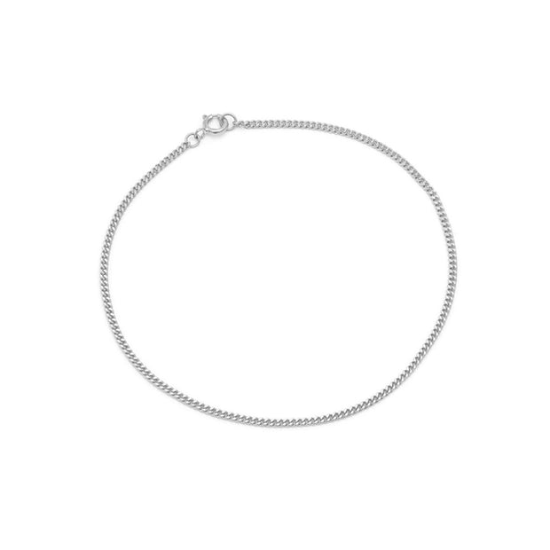 Leah Alexandra - Curb Chain Spark Bracelet Silver
