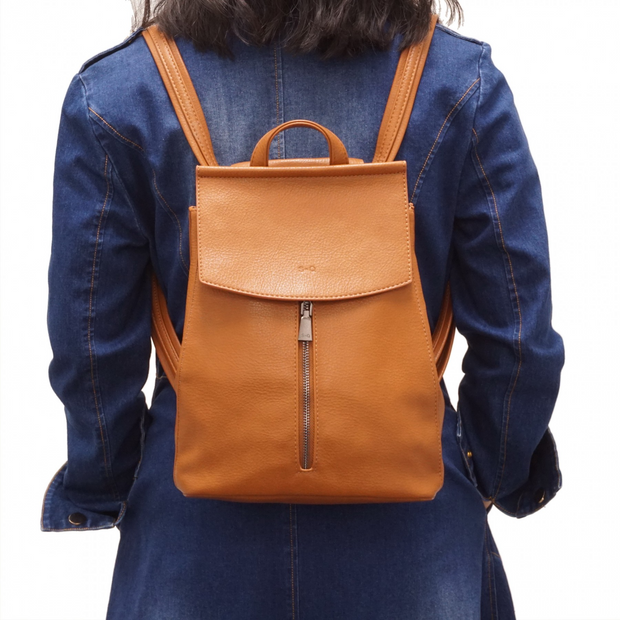 S-Q Chloe Convertible Backpack Grey