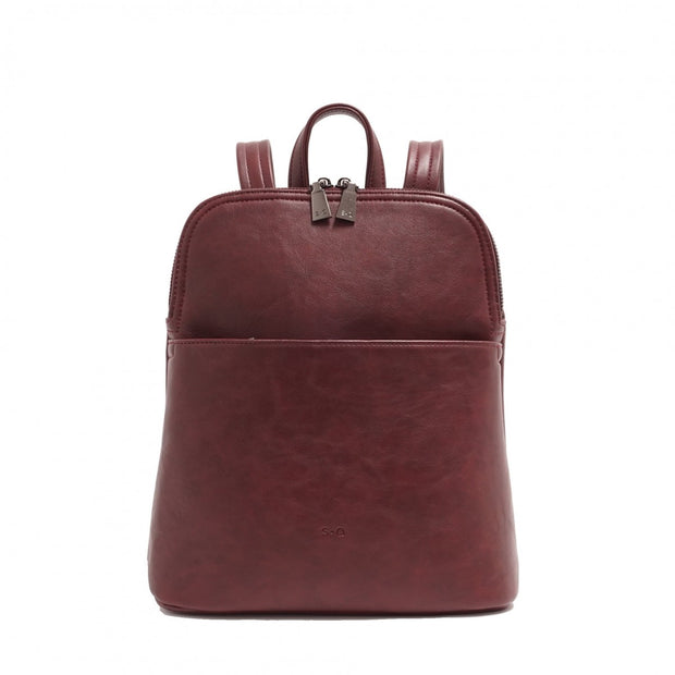 S-Q Maggie Convertible Backpack - Royal Red