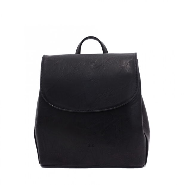 S-Q Clara Convertible Backpack - Black