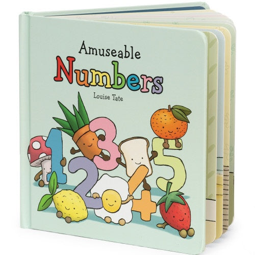 JellyCat - Amusable Numbers Board Book