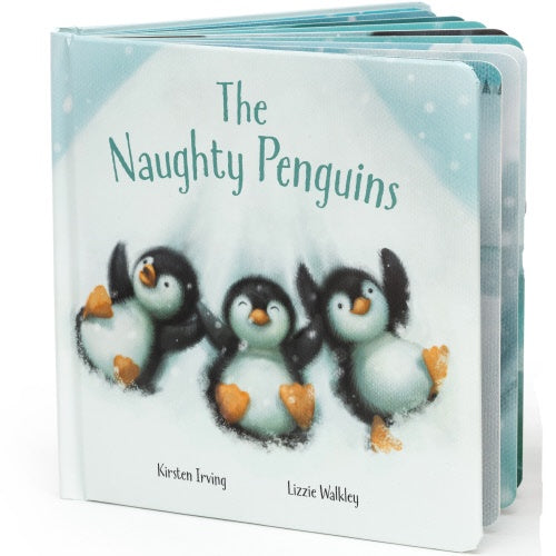 JellyCat - The Naughty Penguins Board Book