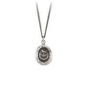 Pyrrha - Unbreakable Talisman 18" Sterling Silver Necklace